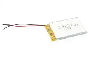 YOBLP403451IS2: Rechargeable Battery, 3.7 V, Lithium Polymer, 800 mAh, Connector, 1