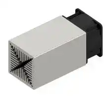 LAM 6 100 12: Fan / Force Cooled Heat Sink, 12VDC, 0.15 K/W, 60 mm, 60 mm, 100 mm, 70 m³/h, 53 dBA