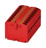 3273290: Panel Mount Barrier Terminal Block, 24 A, 500 V, 12 Pole, 6, Push In, 12 AWG
