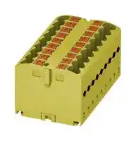 3273292: Panel Mount Barrier Terminal Block, 24 A, 500 V, 12 Pole, 6, Push In, 12 AWG