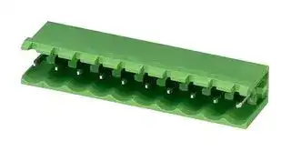 1759017: Terminal Block, Header, 5.08 mm, 2 Ways, 12 A, 320 V, Through Hole Right Angle