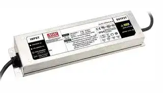 ELG-240-C1050: LED Driver, LED Lighting, 239.4 W, 228 VDC, 1.05 A, Constant Current, 100 V