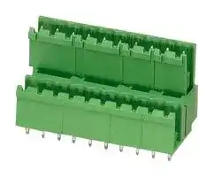 1763087: Terminal Block, Double-Level, Header, 5.08 mm, 6 Ways, 10 A, 320 V, Through Hole Vertical