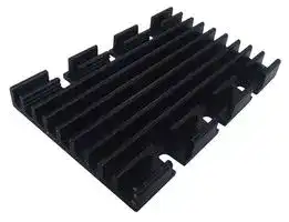 SK DC 8 60 SA: Heat Sink, For DC/DC converter, Black Anodized, 8.5 °C/W, 40 mm, 6 mm, 60 mm