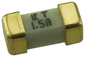 045201.5MRL: Fuse, Surface Mount, 1.5 A, Slow Blow, 125 VAC, 125 VDC, 2410 [6125 Metric], NANO2 Slo-Blo 452