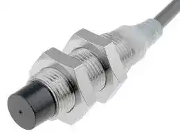 E2A-M12KN05-WP-B1 2M: Inductive Proximity Sensor, Cylindrical, 5 mm, M12, PNP / SPST-NO, PVC Pre-Wired