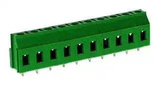 CTB07VK/10: Wire-To-Board Terminal Block, 7.5 mm, 10 Ways, 30 AWG, 12 AWG, 4 mm², Screw