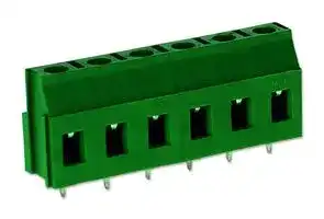 CTB07VK/6: Standard Terminal Block, Wire to Board, CTB07VK, 6 Contacts, 7.5 mm, Terminal Block, PCB, PCB Mount