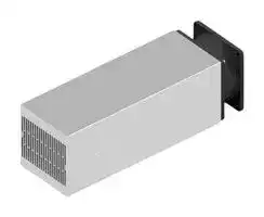 LA 21 250 230: Fan / Force Cooled Heat Sink, 230 VAC, 0.078 K/W, 93 mm, 92 mm, 250 mm, 75 m³/h, 37 dBA