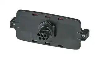 1143768: Front Plate, PV PRC5 Connector, Screw Lock