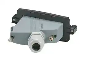 1143770: Front Plate, Rectangular Connector, Screw