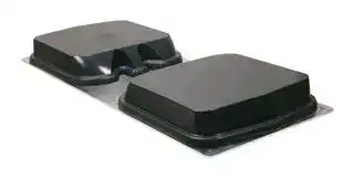1399.99.0133: Antenna, Railway Roof Top, 4.9 GHz to 7.125 GHz, 7 dBi, Right Hand Circular, Vertical