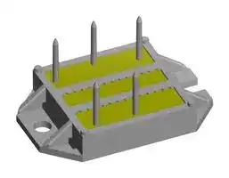 VUO86-16NO7: Bridge Rectifier, Three Phase, 1.6 kV, 90 A, Module, 5 Pins, 1.48 V