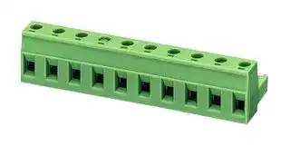 1767038: Pluggable Terminal Block, 7.62 mm, 5 Ways, 24 AWG, 12 AWG, 2.5 mm², Screw