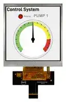 MDT0400EIHH-RGB: TFT LCD, 4 ", 480 x 480 Pixels, Square, RGB, 2.8V