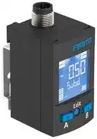 8001232: Pressure Sensor, 2 bar, 2x PNP / 2x NPN Switchable, 30 VDC, G1/8, SPAU Series