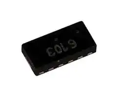 NUF6010MUT2G: Special Function IC, C-R-C 6-Channel EMI Filter with Integrated ESD Protection, 250 MHz, UDFN-12