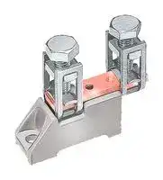 8JK401: Terminal, 1 Pole, Insulated, 220 A