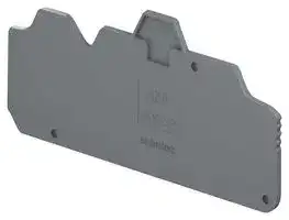 1SNK710911R0000: END SECTION COVER, GREY, TERMINAL BLOCK