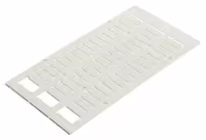 1SNK140000R0000: Terminal Block Marker, Marker Card, Terminal Blocks, Blank, 5.2 mm, SNK Series