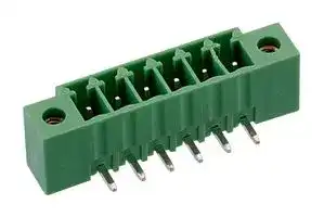 691325110002: Terminal Block, Header, 3.5 mm, 2 Ways, 10 A, 300 V, Through Hole Right Angle