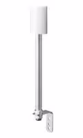 LR6-02LJNW — Body Unit, 60mm Modular LED Signal Tower, 24VDC, Pole Mount, L Bracket/Cable, Off White