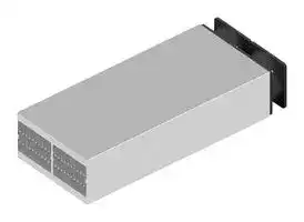 LA 22 400 24: Fan / Force Cooled Heat Sink, 24 VDC, 0.048 K/W, 93 mm, 184 mm, 400 mm, 107 m³/h, 42 dBA