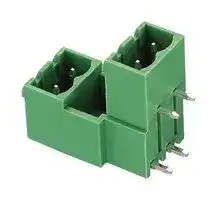 691319510004: Terminal Block, Double Level, Header, 5.08 mm, 4 Ways, 10 A, 300 V, Through Hole Right Angle