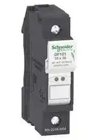 DF101: Fused Switch, 10mm x 38mm, 1 Fuse, 32 A, Screw Clamp