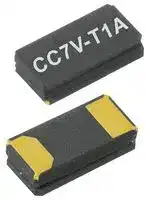 CC7V-T1A 32.768KHZ +-20PPM 12.5PF: Crystal, CC7V-T1A, 32.768 kHz, 20 ppm, 12.5 pF