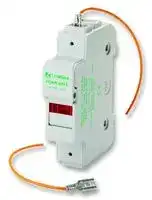 LPSM0002ZXID — Fuseholder, Cartridge, 2 Fuses, 30 A, 600 VAC, 600 VDC, 10mm x 38mm, Pressure Plate