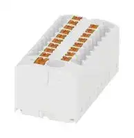 3273342: Panel Mount Barrier Terminal Block, 24 A, 500 V, 7 Pole, 3, Push In, 12 AWG