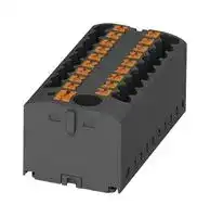 3273344: Panel Mount Barrier Terminal Block, 24 A, 500 V, 7 Pole, 3, Push In, 12 AWG
