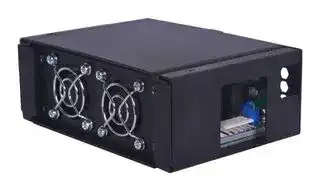 MFLS400-1324-SF: AC/DC Enclosed Power Supply (PSU), Side Fan, Medical, 1 Outputs, 400 W, 24 VDC, 16.7 A