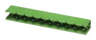 1766123: Terminal Block, Header, 7.62 mm, 2 Ways, 12 A, 630 V, Through Hole Right Angle