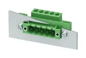1096150: Terminal Block, Feed-Thru, Plug, 5.08 mm, 5 Ways, 12 A, 320 V, Panel Mount Right Angle