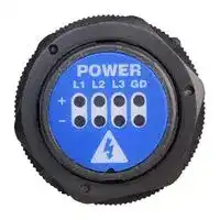 R-3F2-L72: VOLTAGE INDICATOR, RED, 1.2W, 600VAC