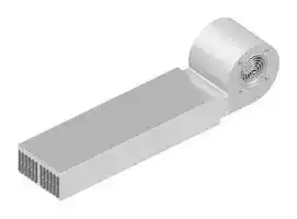 LA 25 500 230: Fan / Force Cooled Heat Sink, 230 VAC, 0.049 K/W, 165 mm, 160 mm, 500 mm, 435 m³/h, 58 dBA