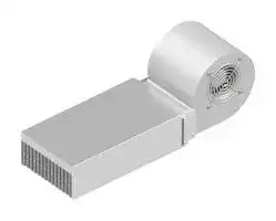 LA 26 300: Fan / Force Cooled Heat Sink, 230 VAC, 0.021 K/W, 165 mm, 165 mm, 300 mm, 435 m³/h, 58 dBA