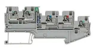 8WH6004-0DE00: Actuator Terminal, 1.5 mm2, 4-wire Terminal Block