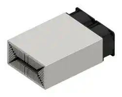 LAM 6 D 150 12: Fan / Force Cooled Heat Sink, 12VDC, 0.56 K/W, 60 mm, 120 mm, 150 mm, 70 m³/h, 53 dBA