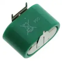 55615603059: Rechargeable Battery, Robust, 3.6 V, Nickel Metal Hydride, 150 mAh, PCB Pins, 1