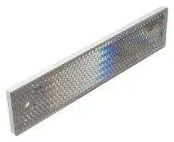 ER42182: Reflector, Retro-Reflective Photoelectric Switches, ER Series, 186 x 46.5 x 8mm