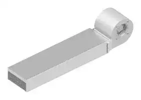 LA 26 600: Fan / Force Cooled Heat Sink, 230 VAC, 0.021 K/W, 165 mm, 165 mm, 600 mm, 435 m³/h, 58 dBA