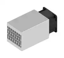 LA 28 100 12: Fan / Force Cooled Heat Sink, 12 VDC, 0.088 K/W, 65 mm, 65 mm, 100 mm, 70 m³/h, 53 dBA