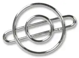 MCSC25-W1: Fan Finger Guard, Steel - Wire Form, 25mm Axial Fans, 23.3 mm, Silver