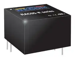 RAC05-05SK — AC/DC PCB Mount Power Supply (PSU), ITE, 1 Output, 5 W, 5 VDC, 1 A