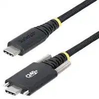S2CEPR2M-USBSL-CABLE: USB Cable, 6.6ft (2m) USB-C Charging Cable, Durable & Flexible, Screw Locking, 240W/5A PD, USB-IF