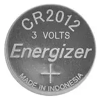 E300164200: Battery, Lithium Coin, 3 V, 2012, Lithium Manganese Dioxide, 58 mAh, Pressure Contact, 20 mm