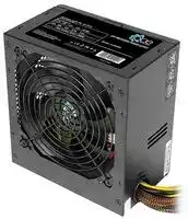 PSUACE500BR: Fixed ATX PSU - 500W Black with 120mm Red Fan